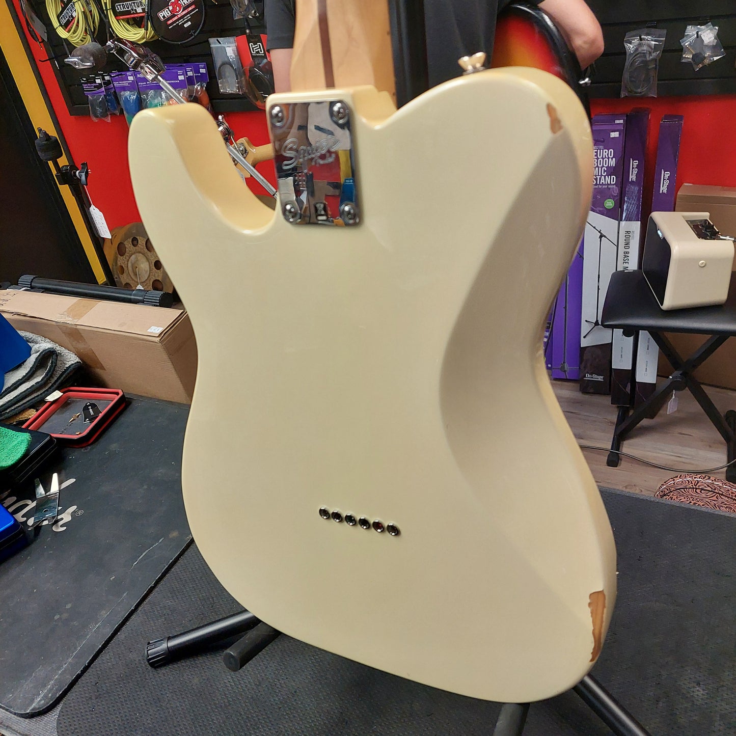 2016 Squier Contemporary Telecaster HH - Pearl White "Made In China" SN# CYS161100001