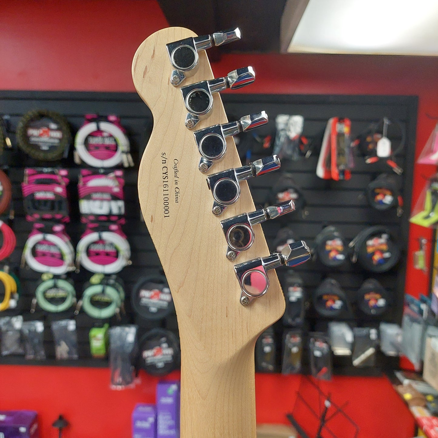 2016 Squier Contemporary Telecaster HH - Pearl White "Made In China" SN# CYS161100001