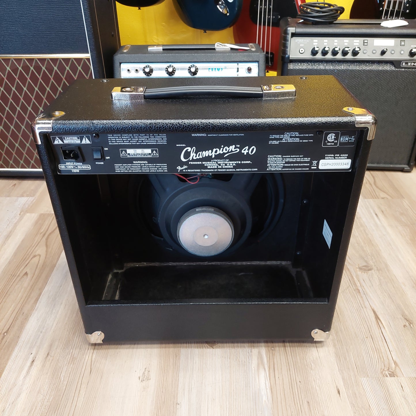 Fender Champion 40 Guitar Amplifier (USED) SN# CGPH20003348