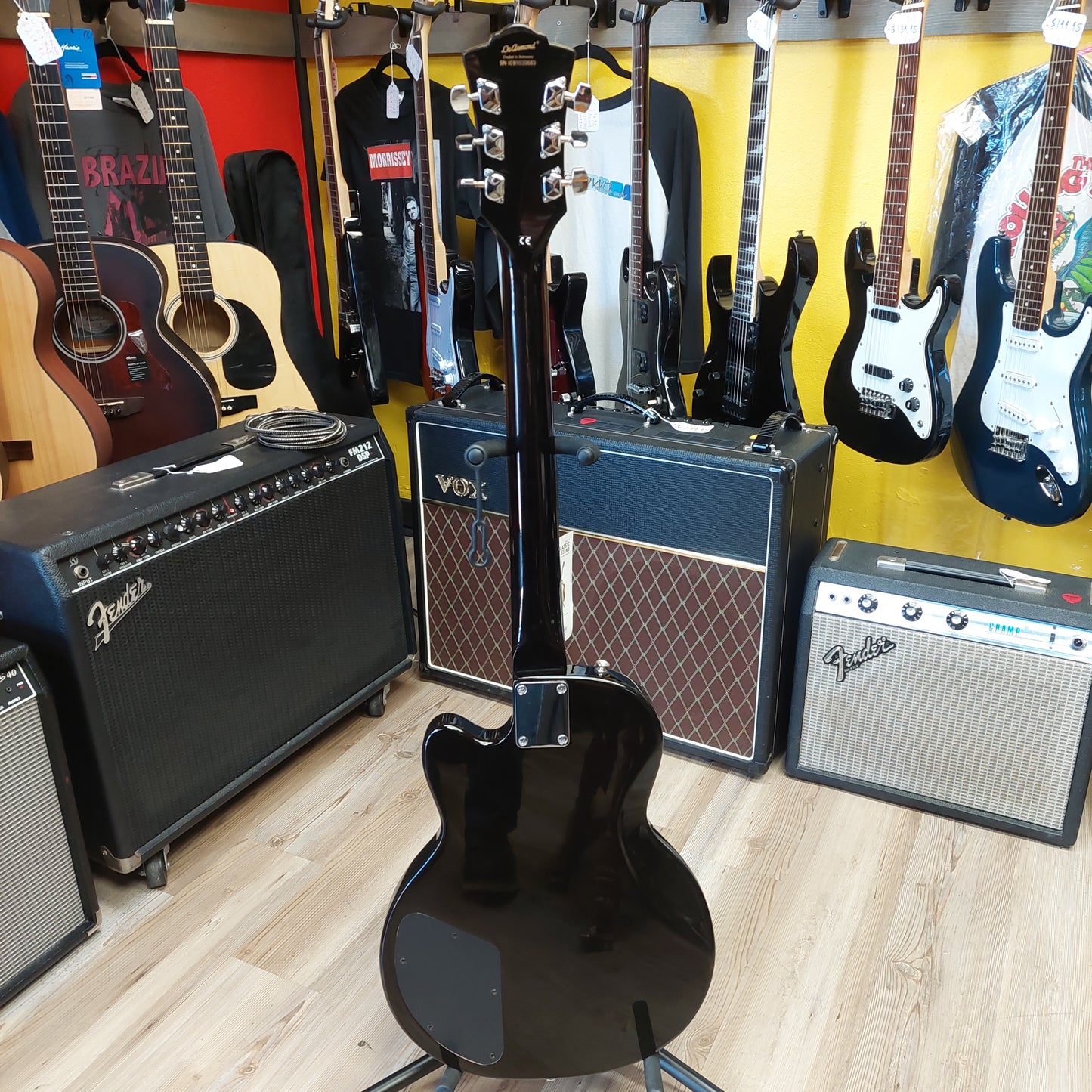 1999 De Armond M-65 Electric Guitar - Tobacco Sunburst SN# IC99039683