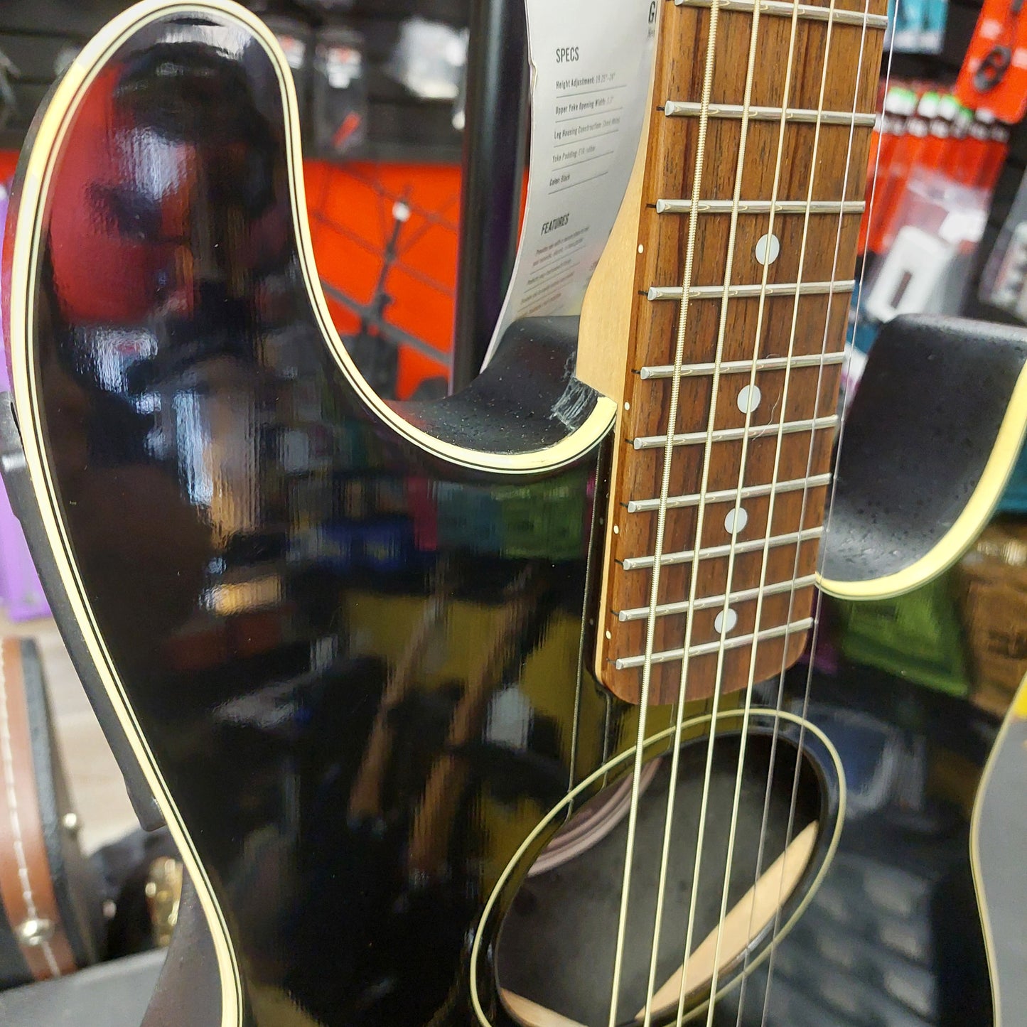 2004 Fender Original Stratacoustic Electric Acoustic Guitar - Black SN# CD04121287