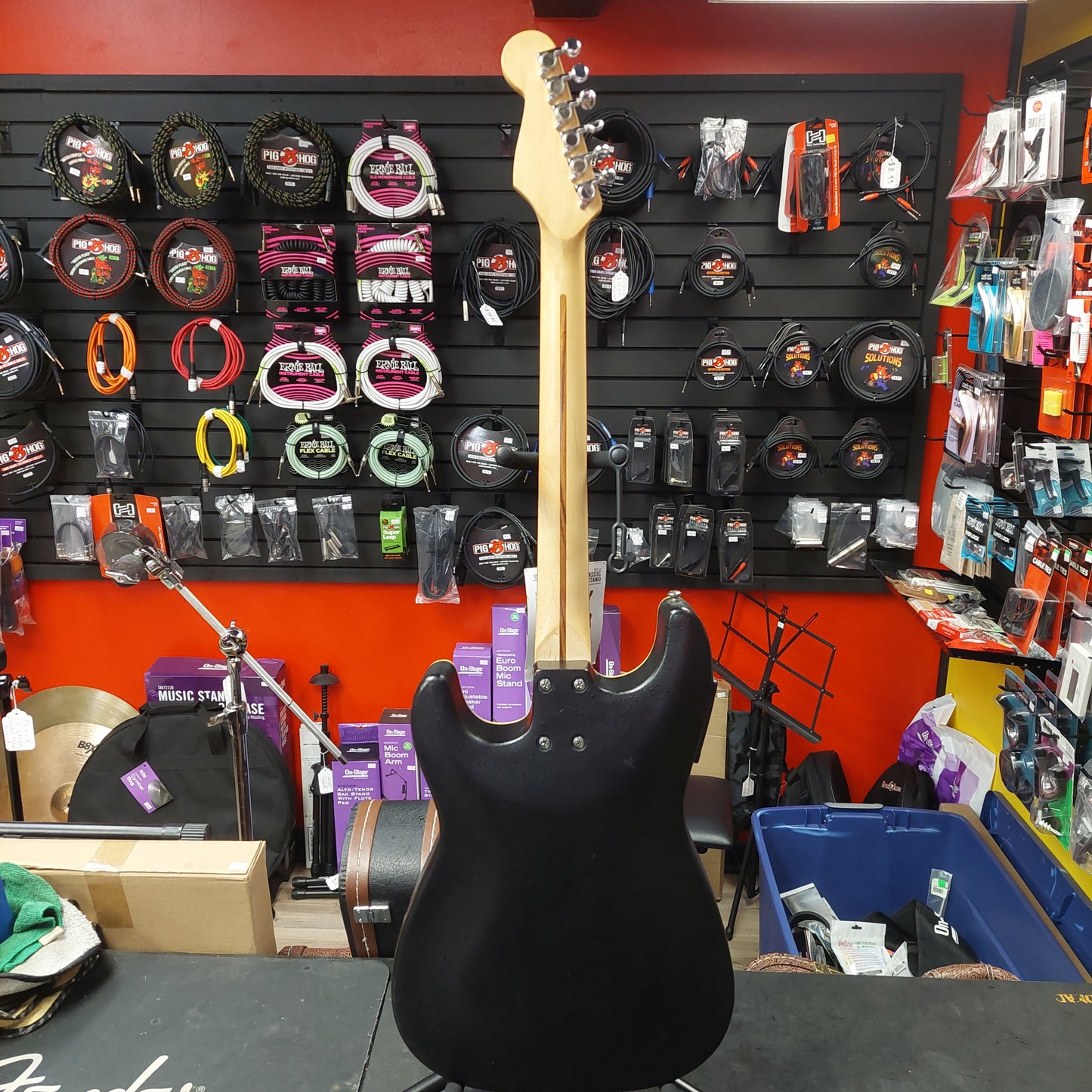 2004 Fender Original Stratacoustic Electric Acoustic Guitar - Black SN# CD04121287