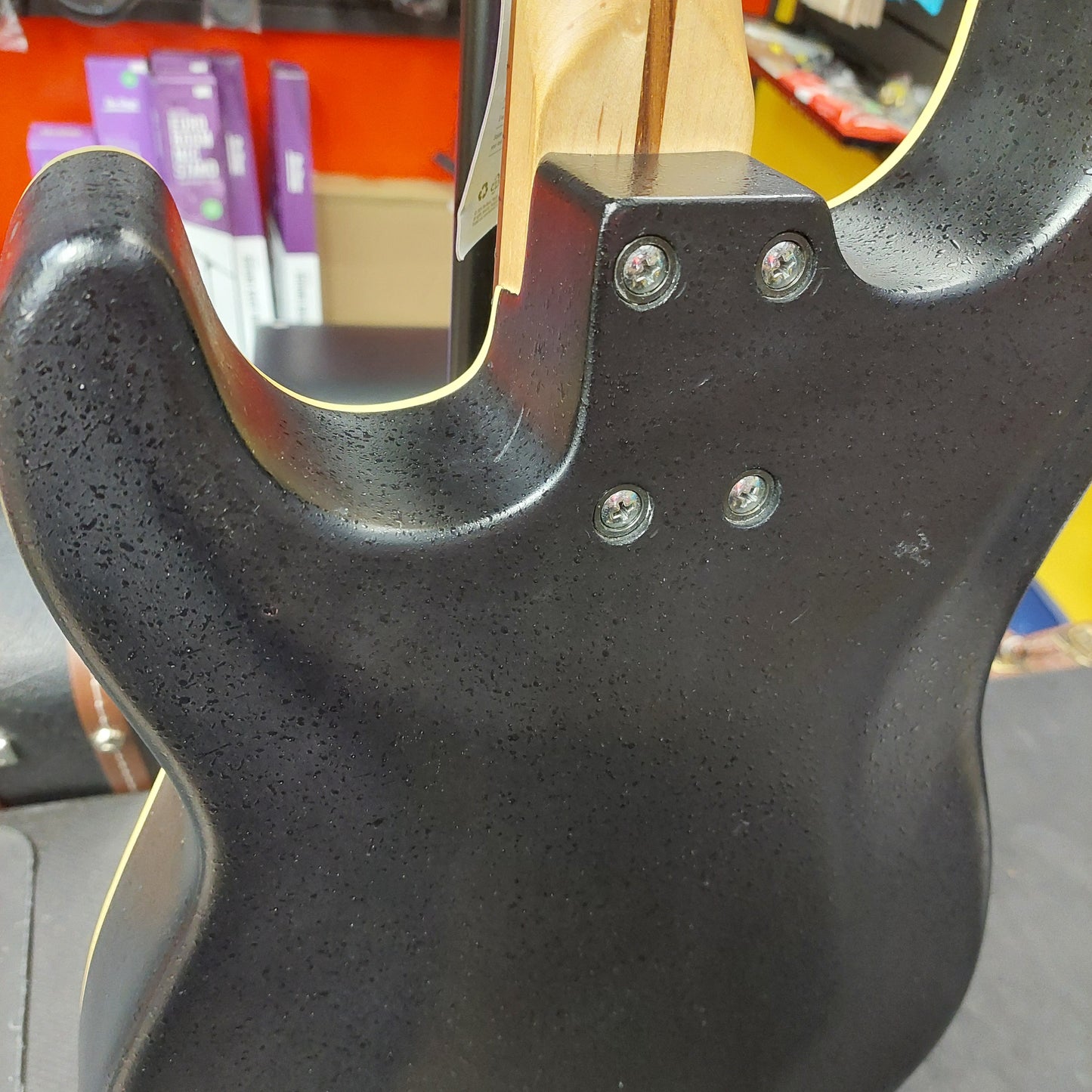 2004 Fender Original Stratacoustic Electric Acoustic Guitar - Black SN# CD04121287