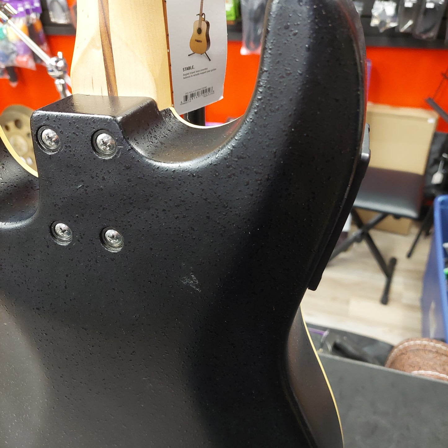 2004 Fender Original Stratacoustic Electric Acoustic Guitar - Black SN# CD04121287