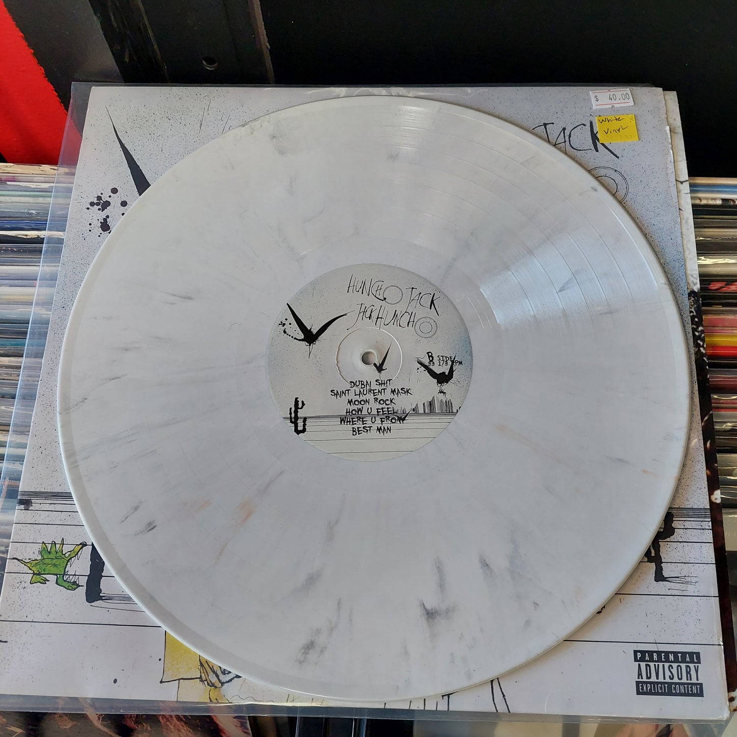 Huncho Jack Vinyl "White Vinyl" (USED)