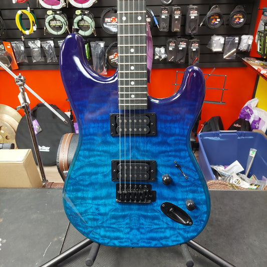 HSH 6-String Electric Guitar - Blue (USED)