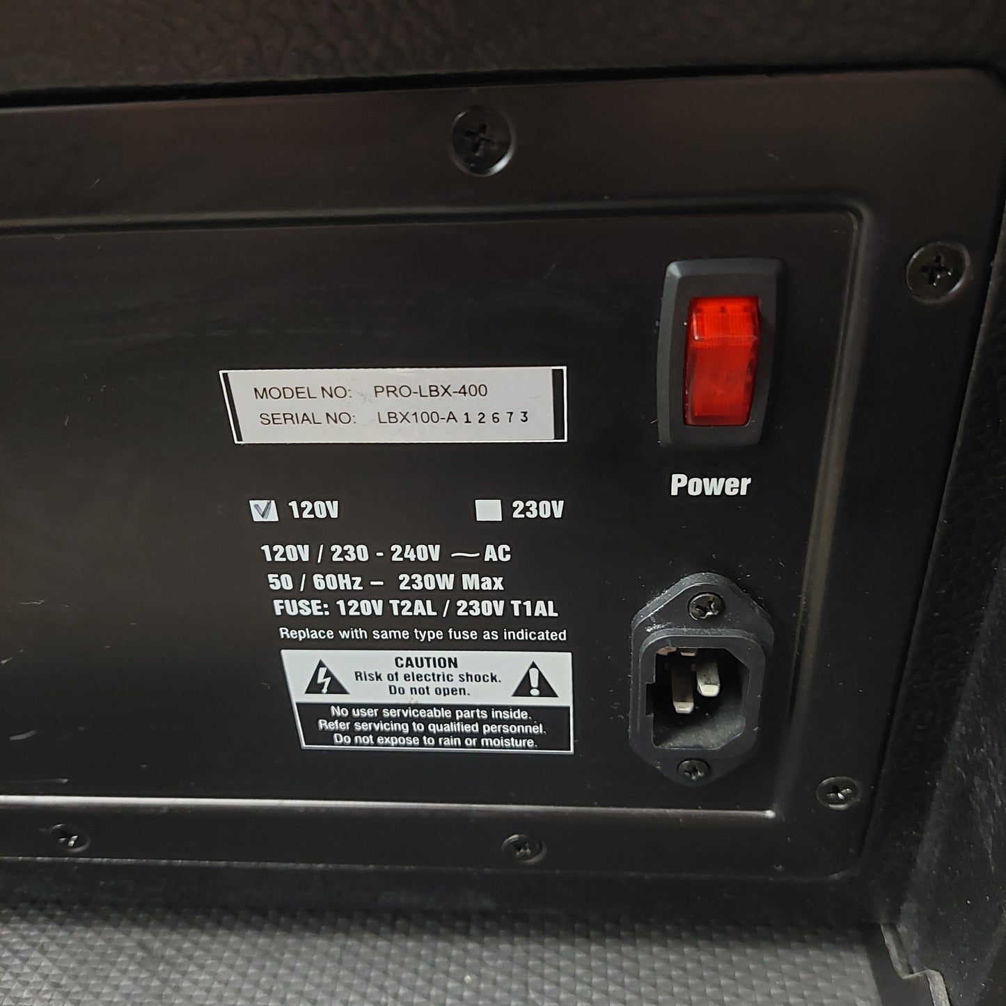 Fishman Loudbox 100 PRO-LBX-400 Acoustic Instrument Amplifier (USED) SN# LBX100-A12673