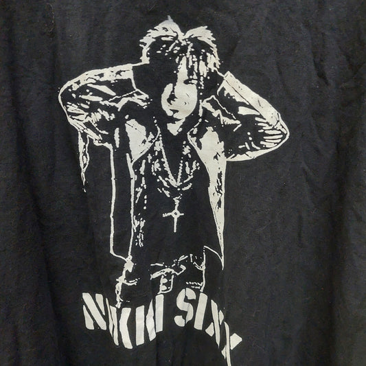 NIKKI SIXX T-Shirt - Black - Gildan - 3XL (USED)
