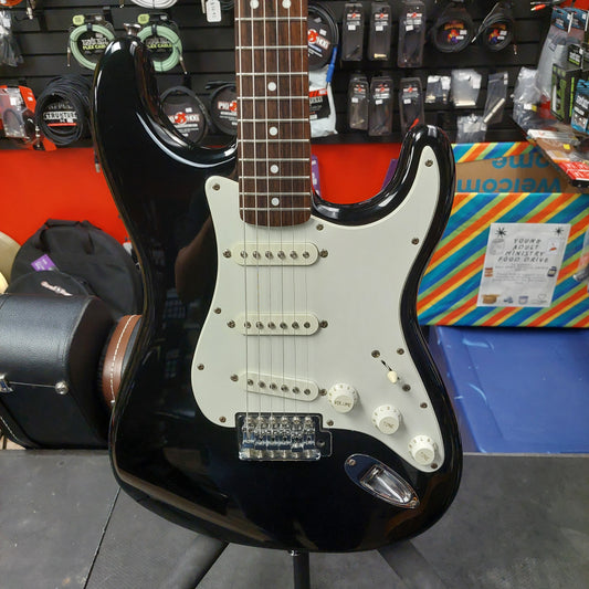 2009 Squier Affinity Stratocaster - Black SN# ICS09002284