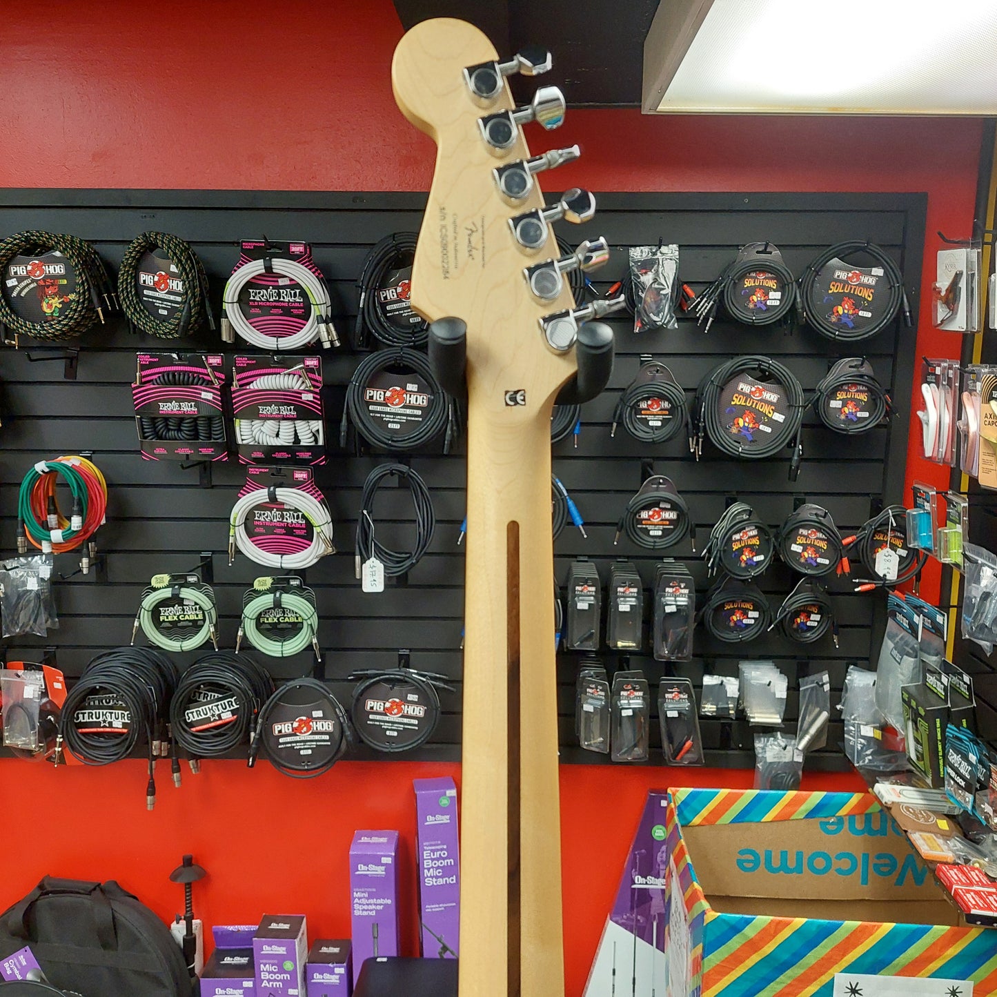 2009 Squier Affinity Stratocaster - Black SN# ICS09002284