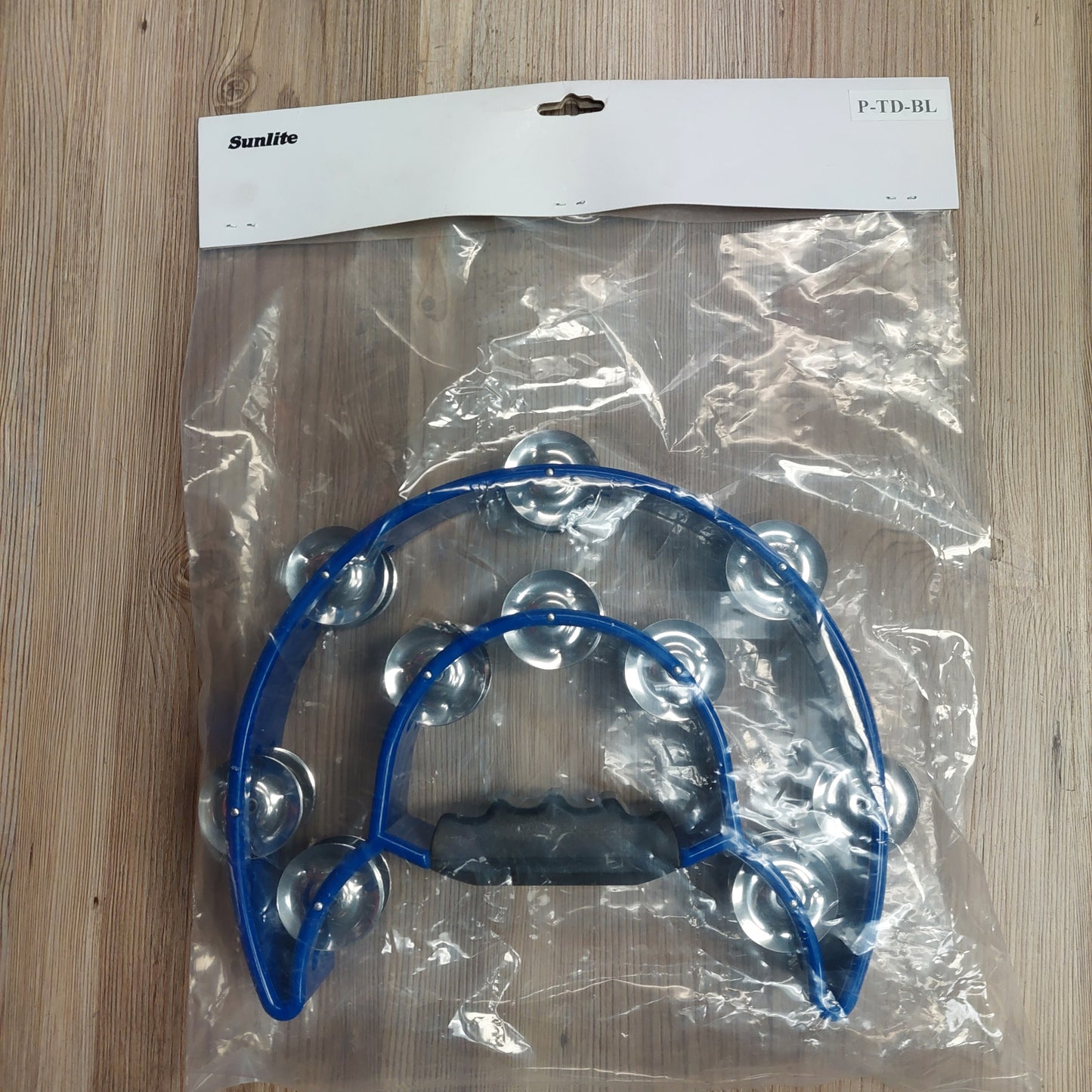 Sunlite P-TD-BL Tambourine Double Cutaway - Blue