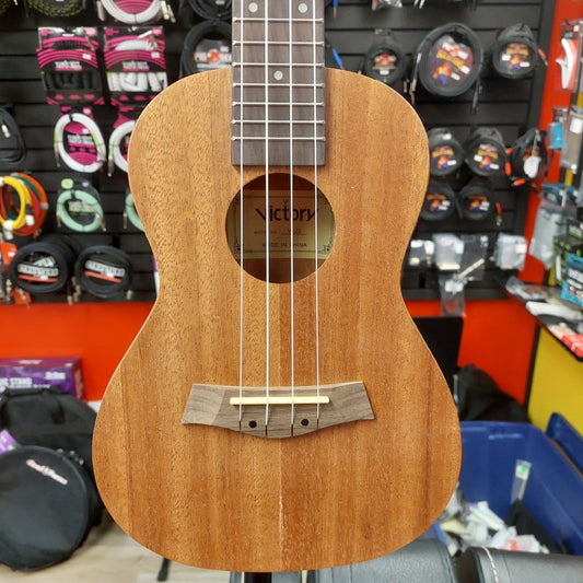 Victory V-23N Concert Ukulele - Mahogany w/ Victory Gig Bag & Strap