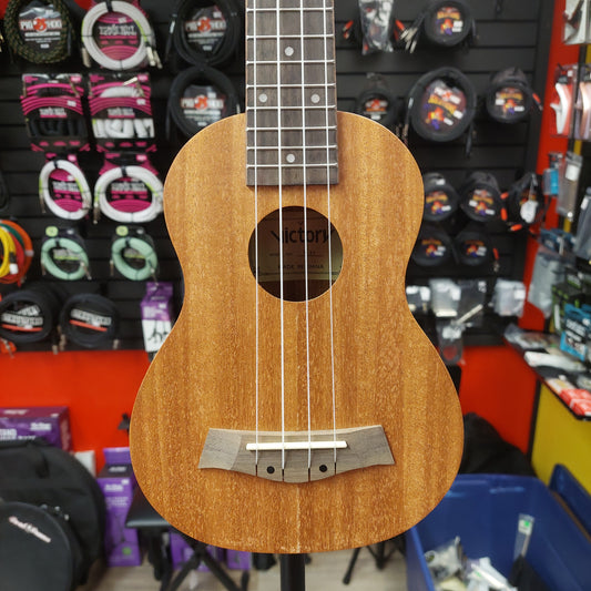 Victory V-21N Soprano Ukulele - Mahogany w/ Victory Gig Bag & Strap