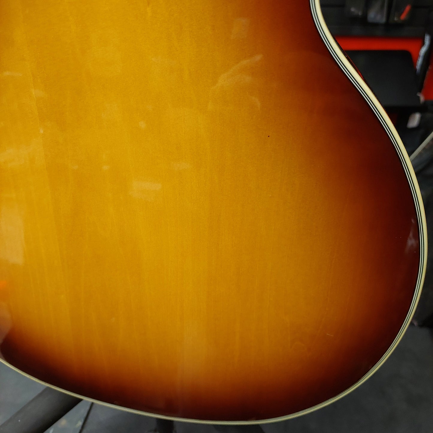 2010's IYV Hollow Body Electric Guitar - Sunburst (USED) SN# 121044240
