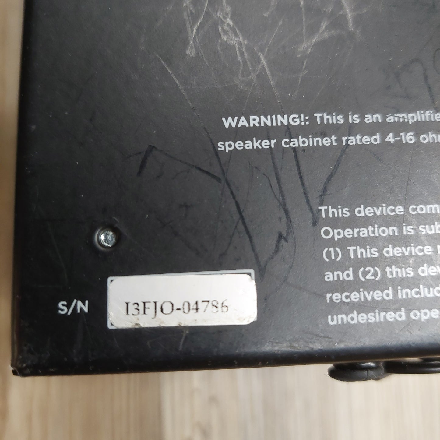Seymour Duncan PowerStage 170 w/ Power Cable (USED) SN# I3FJO-04786