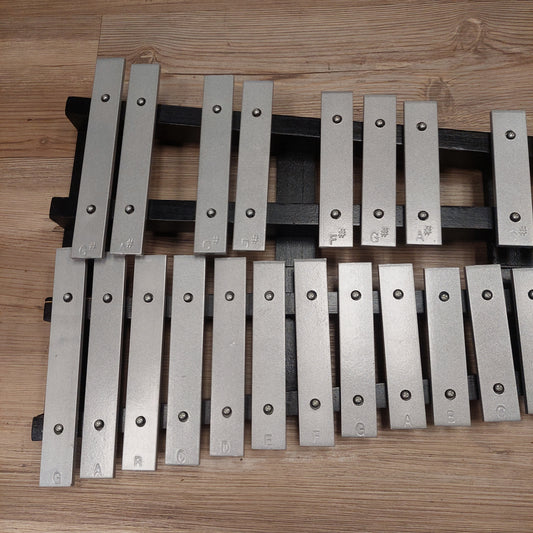 Foldable Glockenspiel Xylophone w/ Rubber Mallets & Gig Bag (USED)