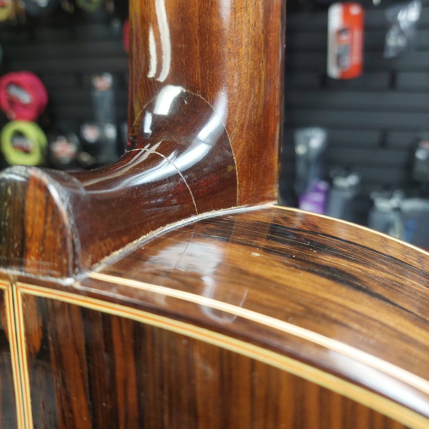 1960's-1970's Di Giorgio No. 34 Classical Guitar - Natural Gloss (USED) "Made In Sao Paulo Brazil" (Has Body Damage Sold As Is)