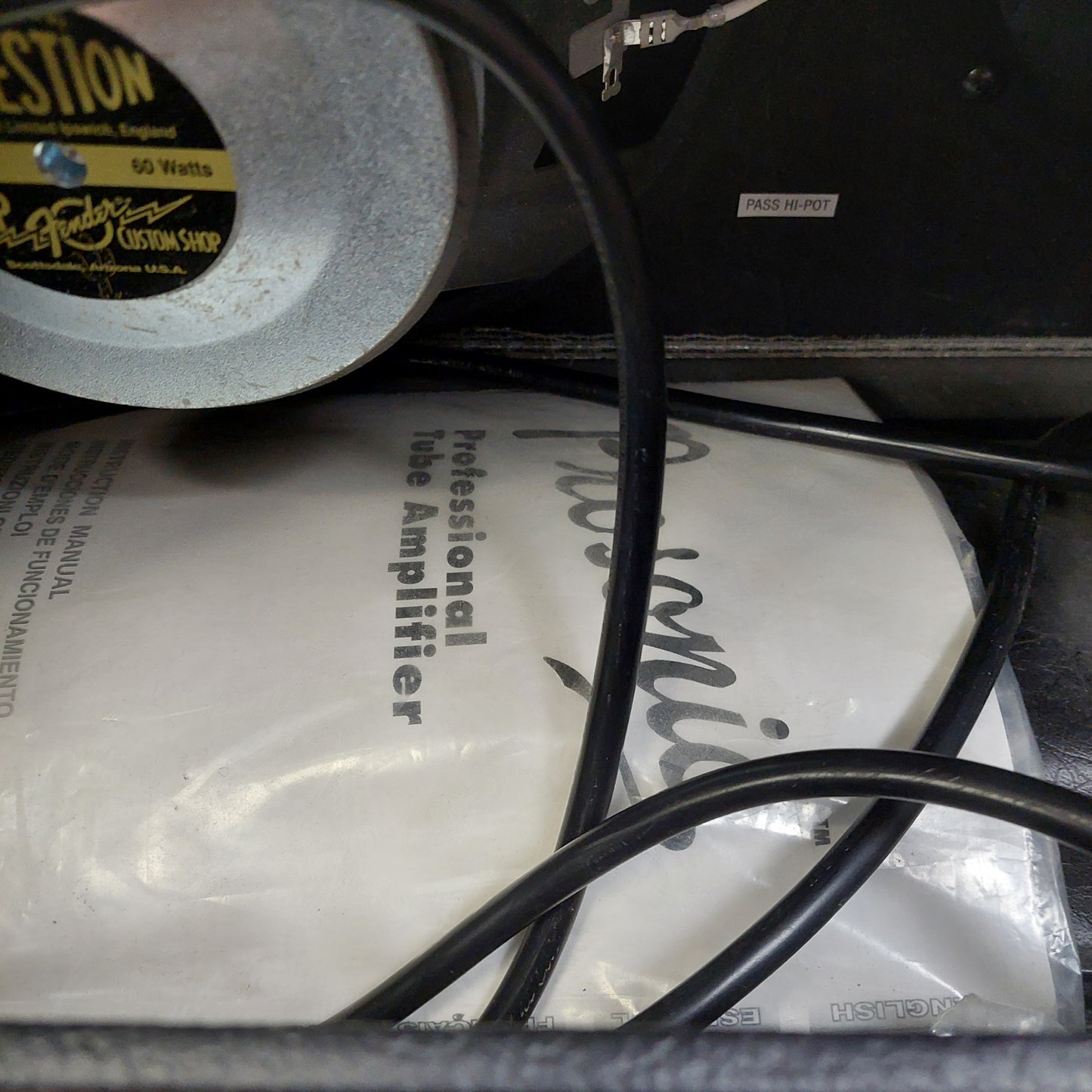 1996–2001 Fender Prosonic Amp 2-Channel 60-Watt 2x10” Guitar Combo w/ Original Owner’s Manual SN# CR-269517 "Made In USA"