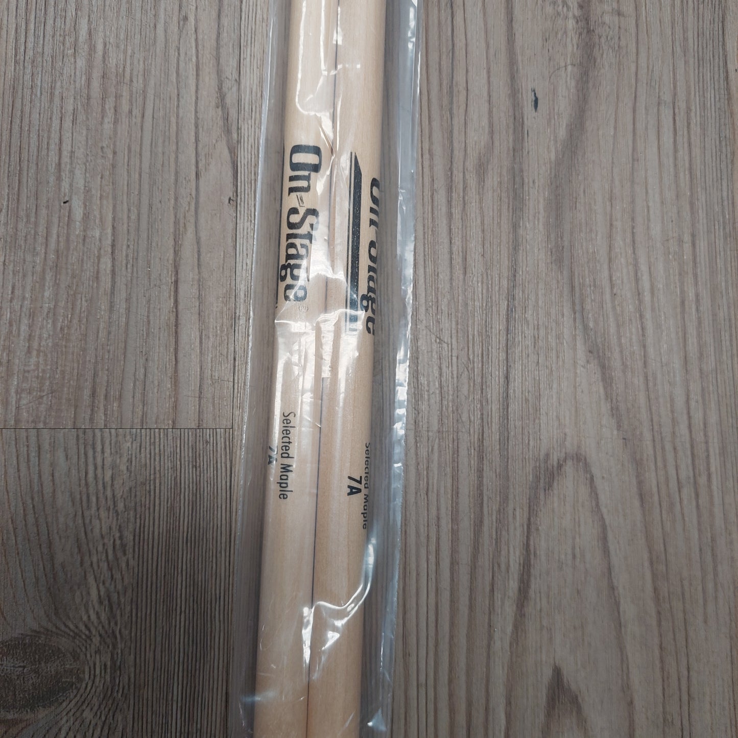 On-Stage MW7A Drum Sticks Selected Maple - Wood Tip