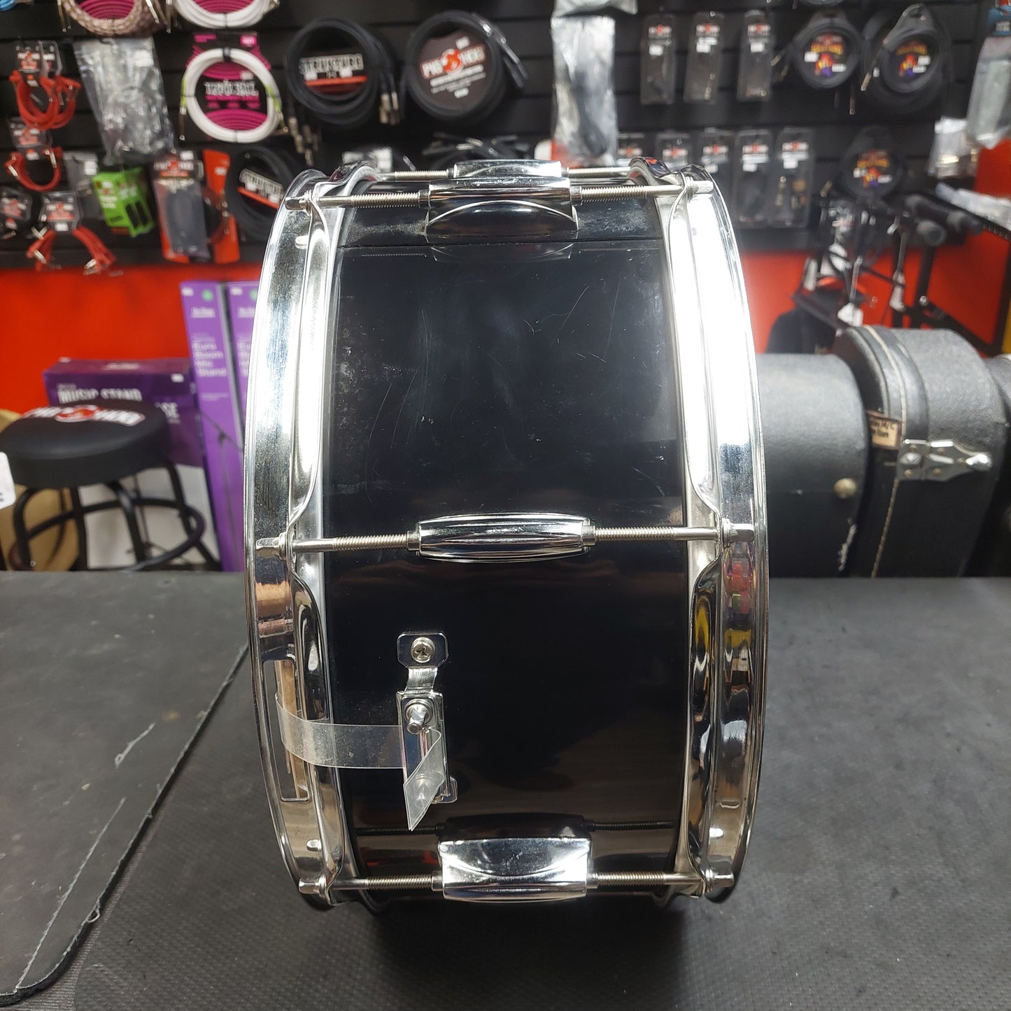 Ludwig Accent Combo 14" Snare - Black (USED) "Made In Taiwan"