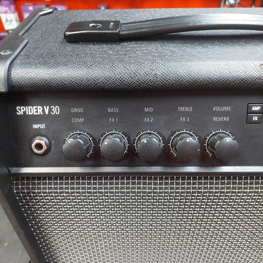 Line 6 Spider V 30 Guitar Amplifier Combo 30-Watts (USED) SN# (21)S5A1L6852004131