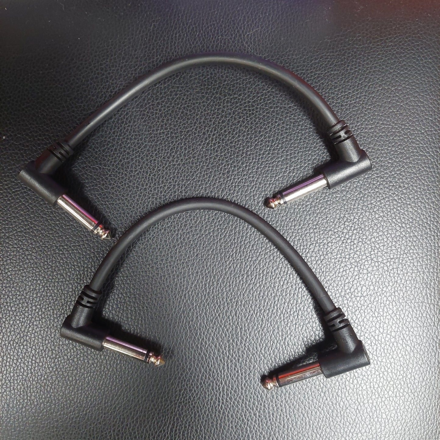 6 Inch Patch Cables 2-Pack - Black (USED)