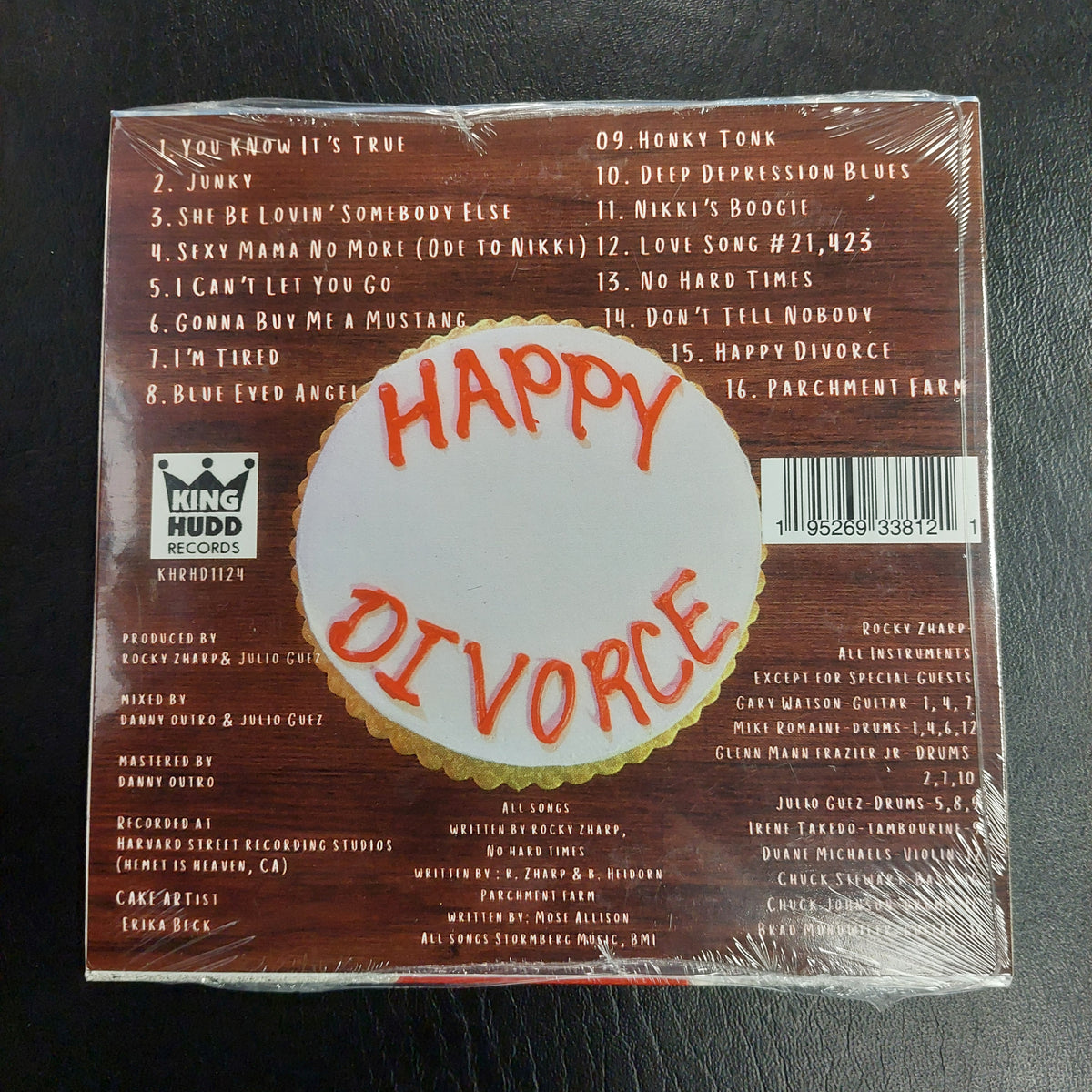 Rocky Zharp - Happy Divorce CD (NEW)