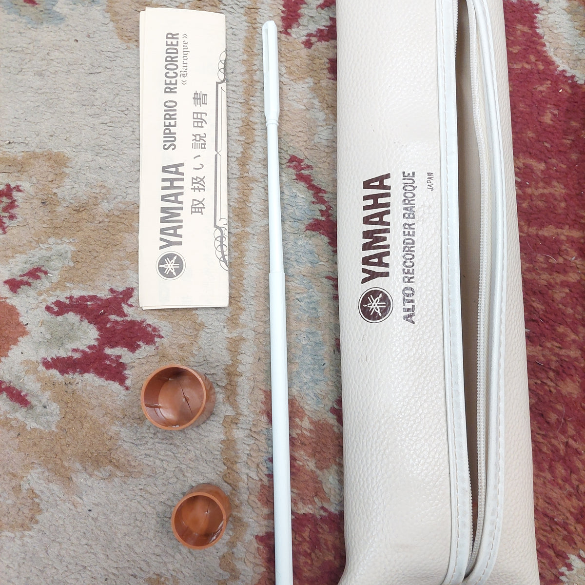 Yamaha Alto Recorder Baroque w/ Case (USED) "Made In Japan"