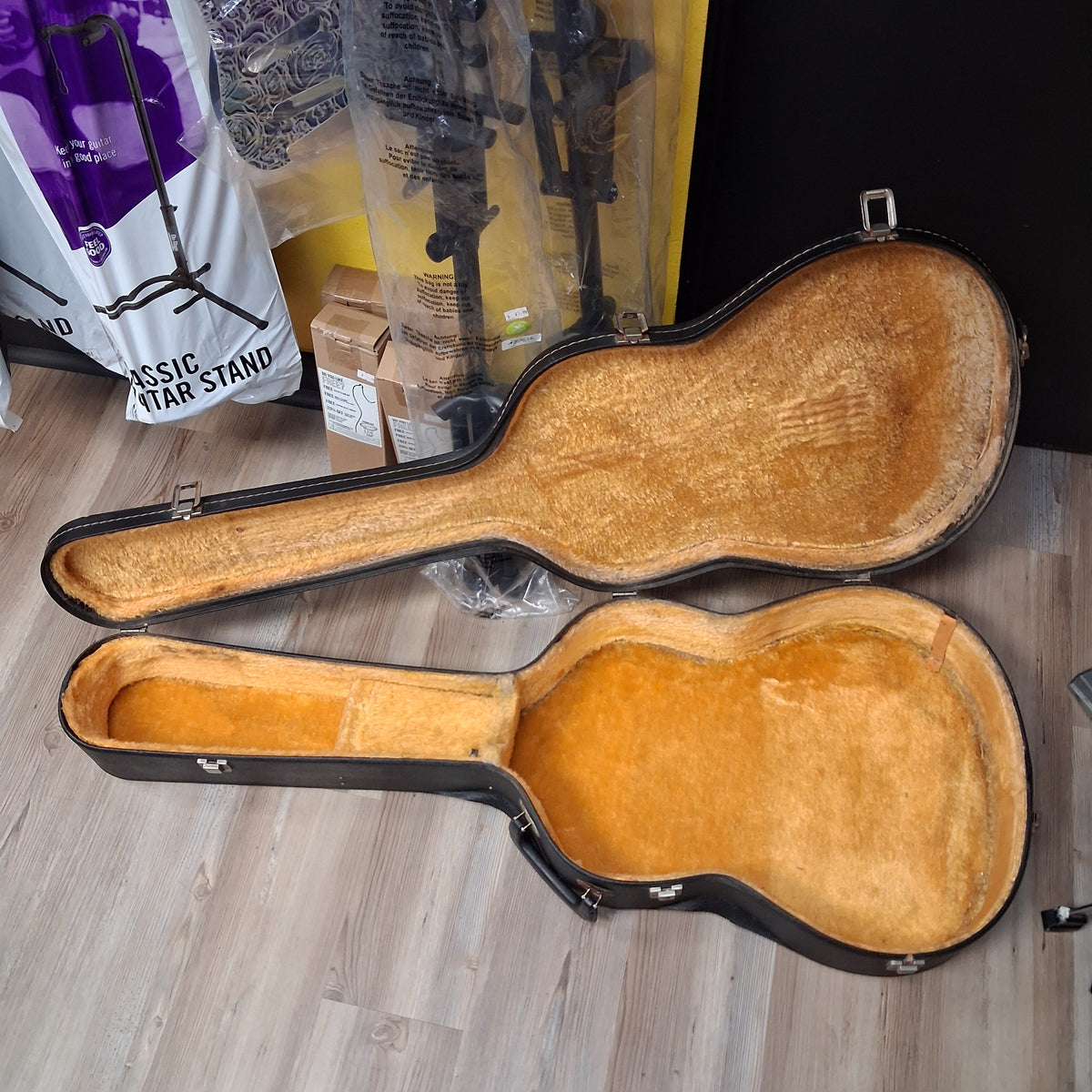 1970's Stella Harmony H913 12-String Acoustic Guitar - Natural w/ Hard Case (USED) "Made In USA"