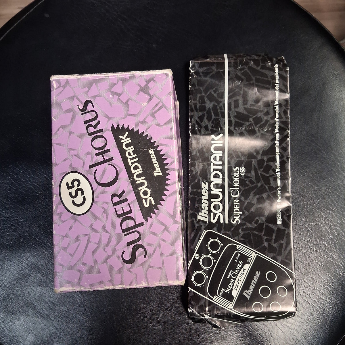 Ibanez CS5 Soundtank Super Chourus Pedal w/ Original Box & Manual (USED) SN# 1021465 "Made In Japan"