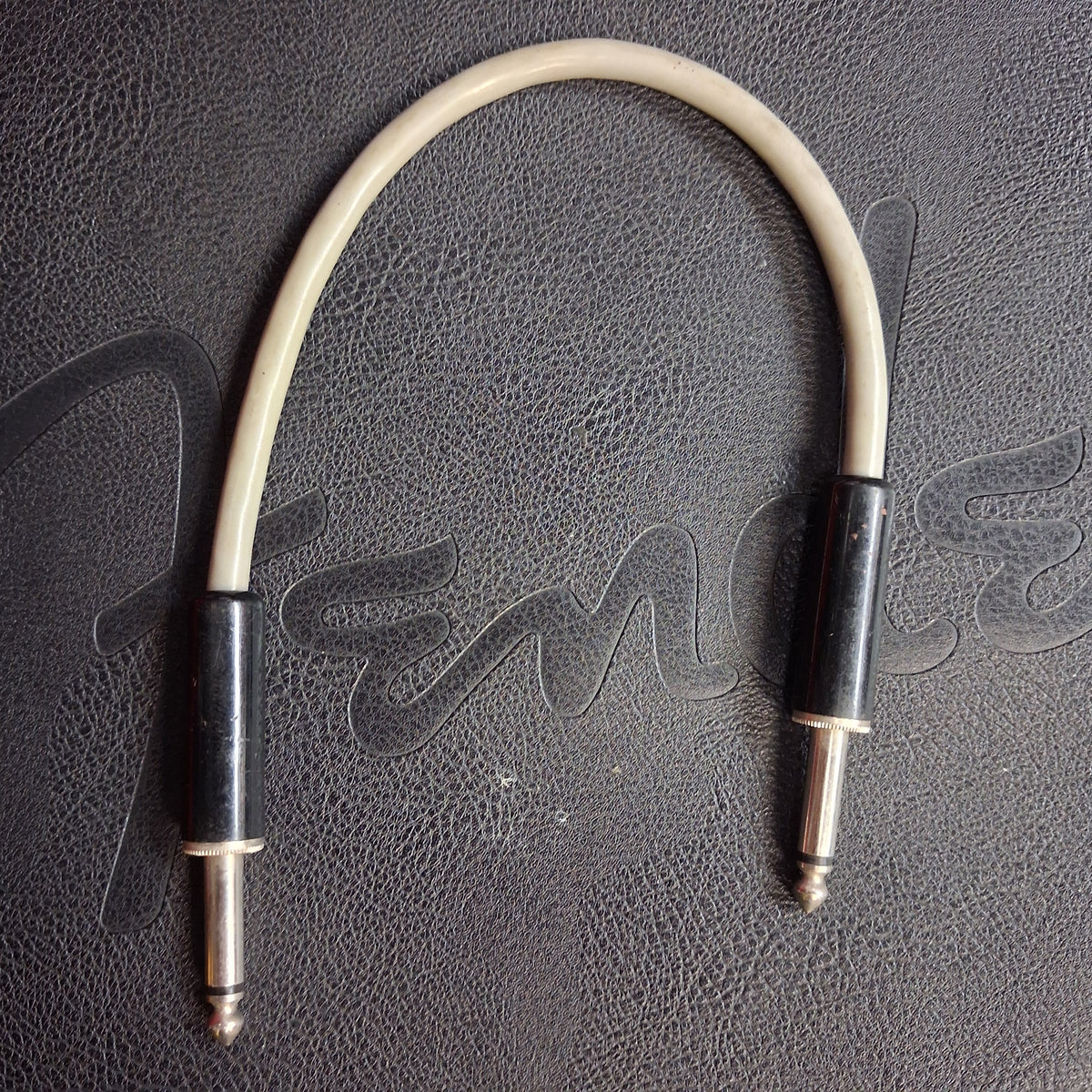 Instrument Cable Straight To Straight 12 Inches - Gray