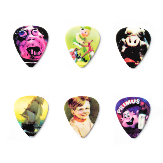 DUNLOP PRIMUS MEDIUM GAUGE PICK TIN 6-PACK - PRIPT01M