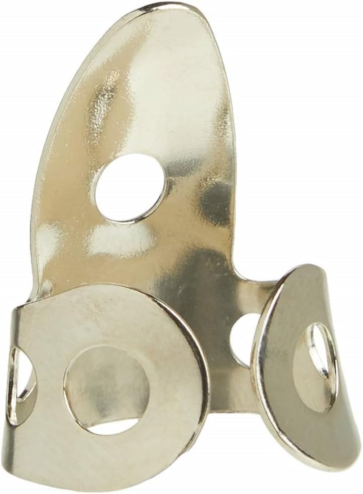 JIM DUNLOP Nickel Silver Finger & Thumbpick Set, .0225", 5/Player's Pack - 33P.0225