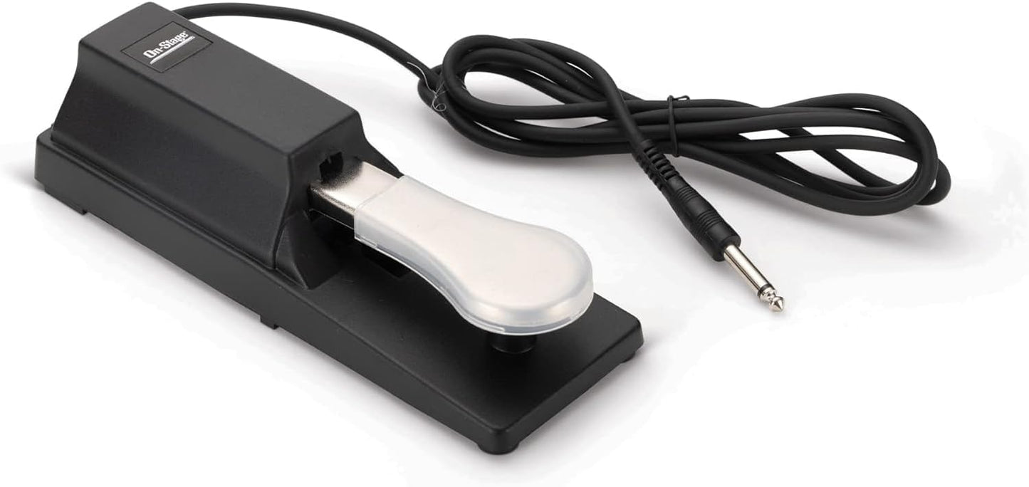 On-Stage KSP100 Universal Sustain Keyboard Pedal - Black (USED)