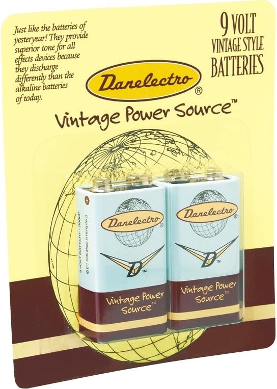 Danelectro 9-Volt Batteries 2-Pack - DB2