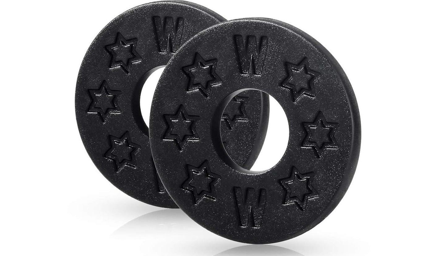 Guitar Strap Locks Rubber Silicone - Black