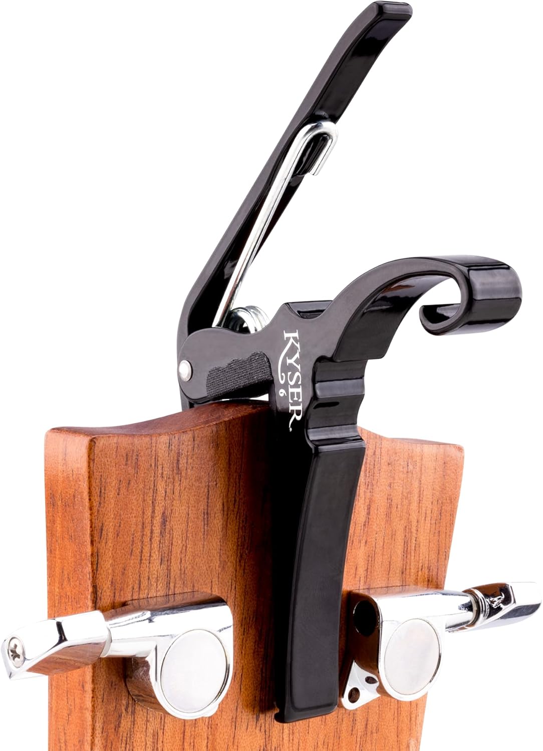 Kyser KG6B Quick-Change Guitar Capo for 6-String Acoustic Guitars - Black