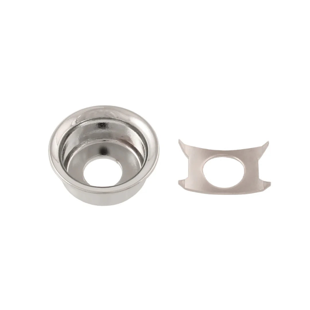 Allparts AP-0275-001 Input Cup Jackplate for Telecaster - Nickel