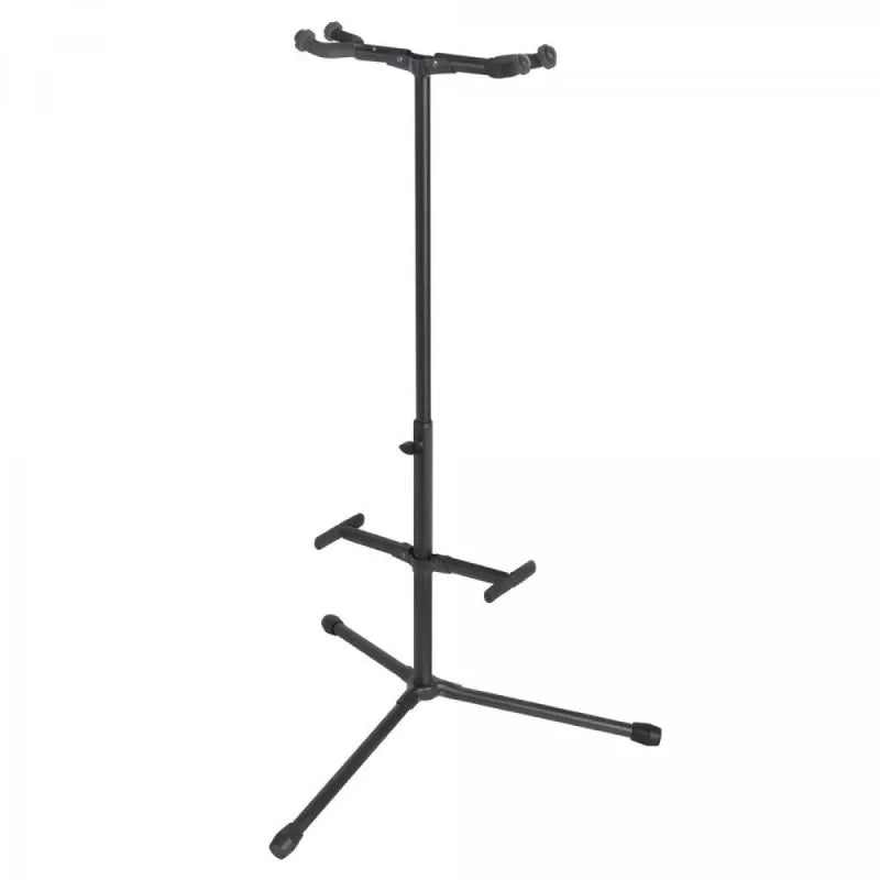On-Stage GS7255 Hang-It Double Guitar Stand - Black