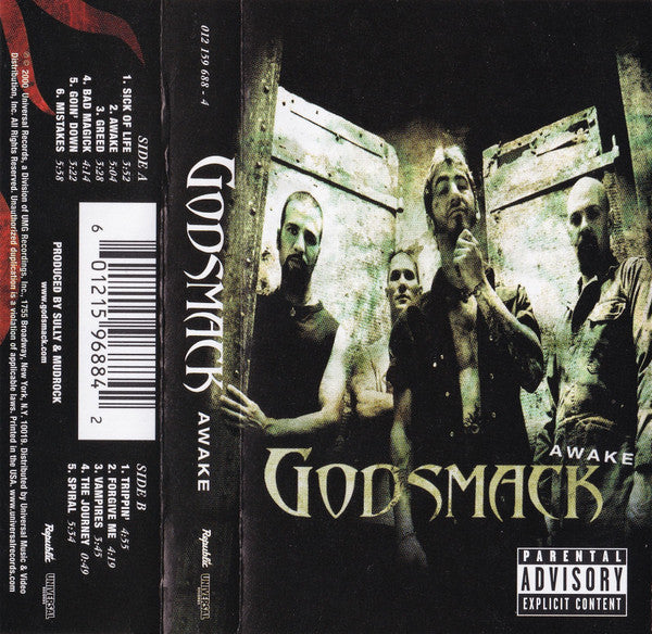 Godsmack - Awake (Cassette Tape - VG)