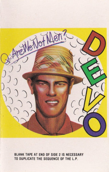 Devo - Q: Are We Not Men? A: We Are Devo! (Cassette Tape - VG)