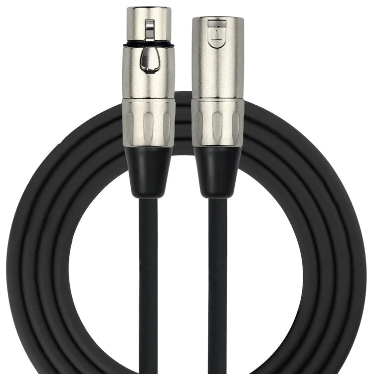 Kirlin MP-280-10FT/BK 20AWG Microphone Cable 10FT - Black