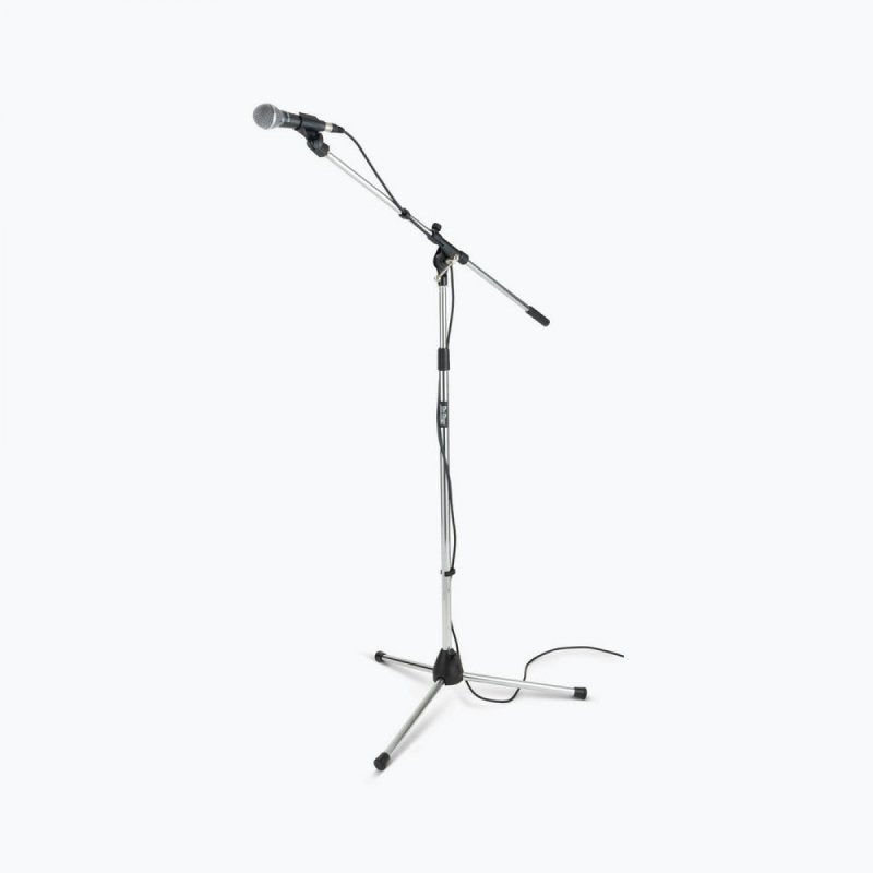 On-Stage MS7701C Euro Boom Microphone Stand - Chrome