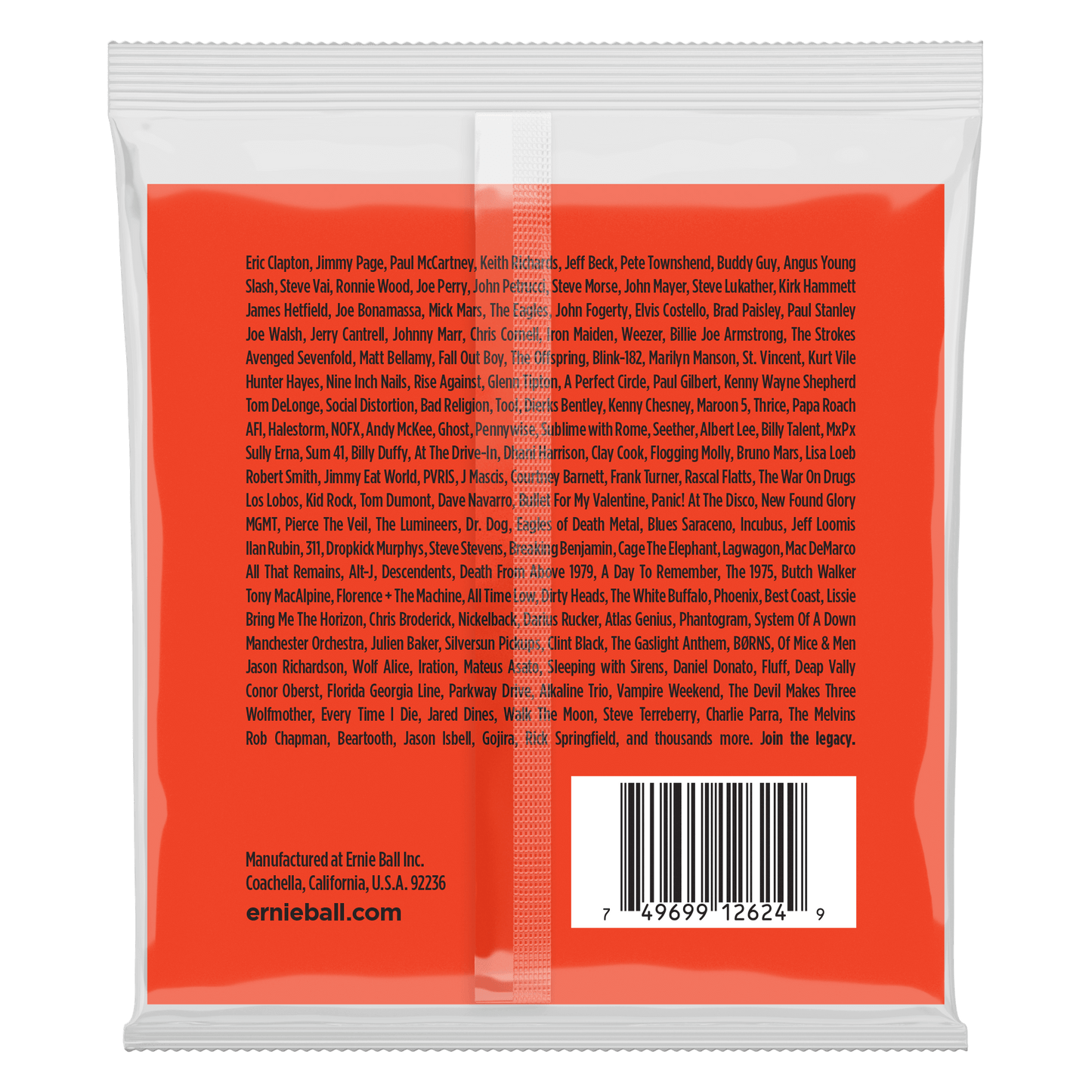 ERNIE BALL P02624 SKINNY TOP HEAVY BOTTOM SLINKY NICKEL WOUND 8-STRING ELECTRIC GUITAR STRINGS - 9-80 GAUGE