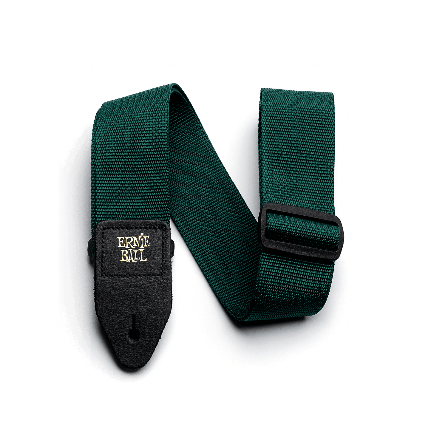 ERNIE BALL P04050 POLYPRO GUITAR STRAP/BASS STRAP - FOREST GREEN