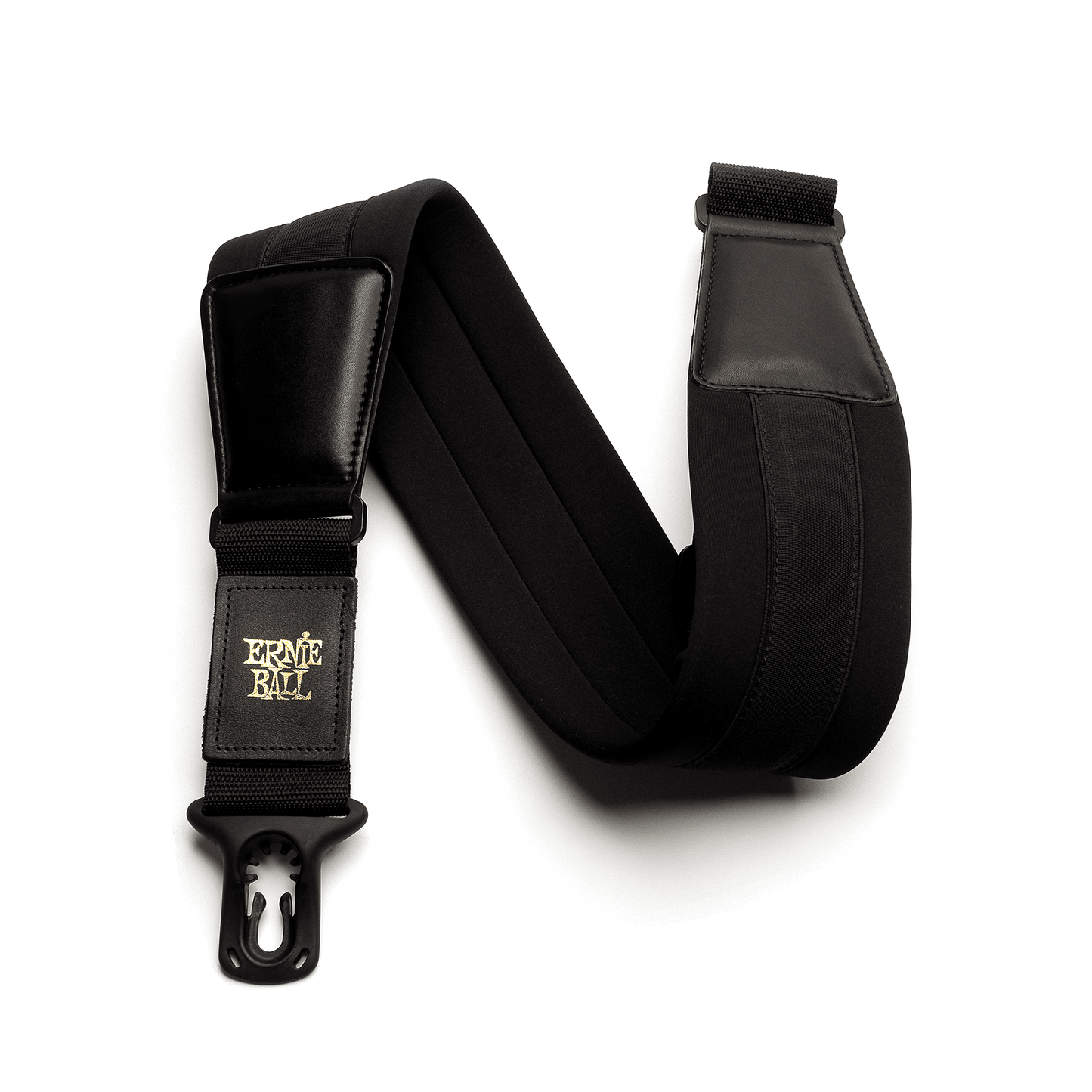 Ernie Ball P04146 Comfort Polylock Guitar Strap/Bass Strap - Wide Neoprene