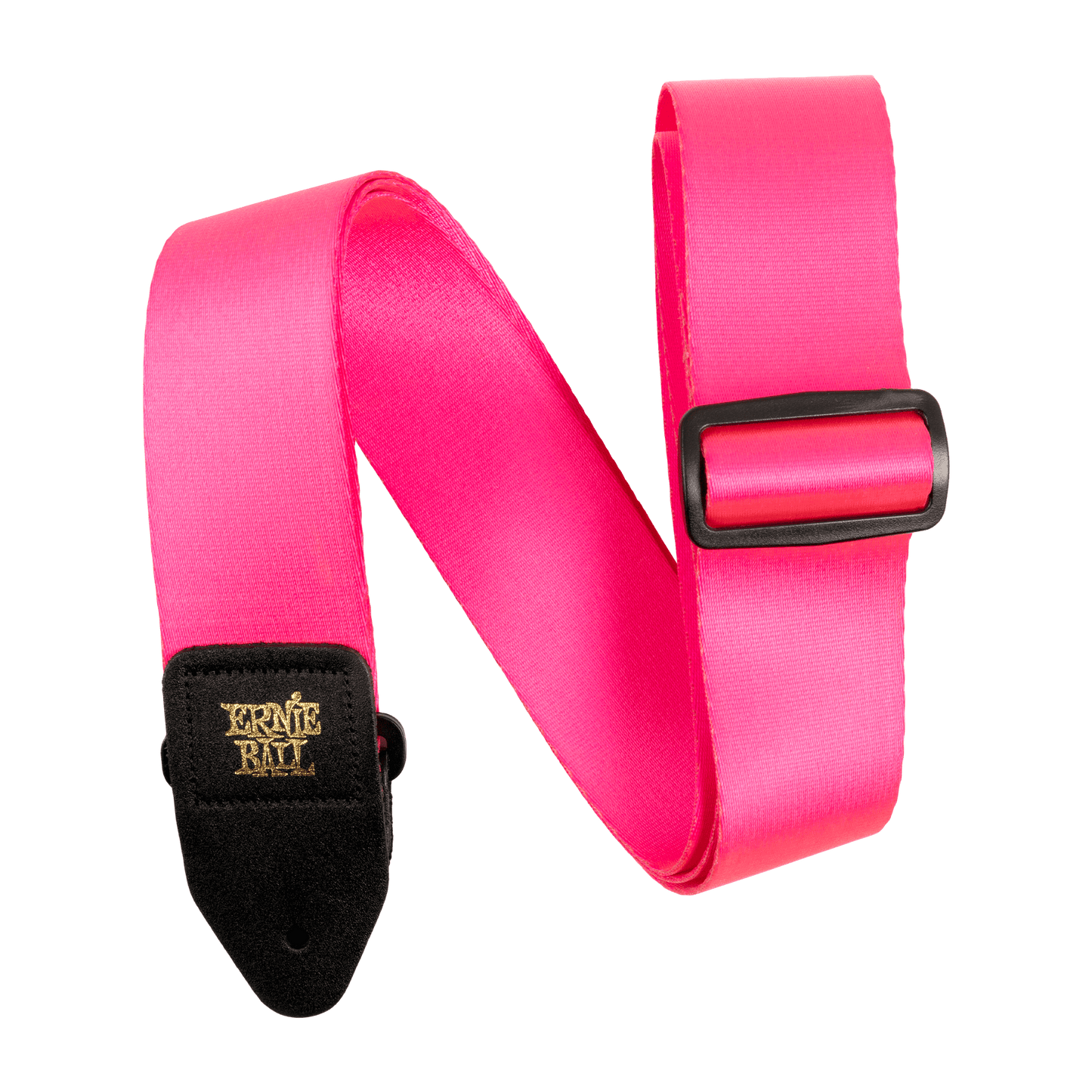 ERNIE BALL PREMIUM GUITAR STRAP/BASS STRAP - NEON PINK - P05321