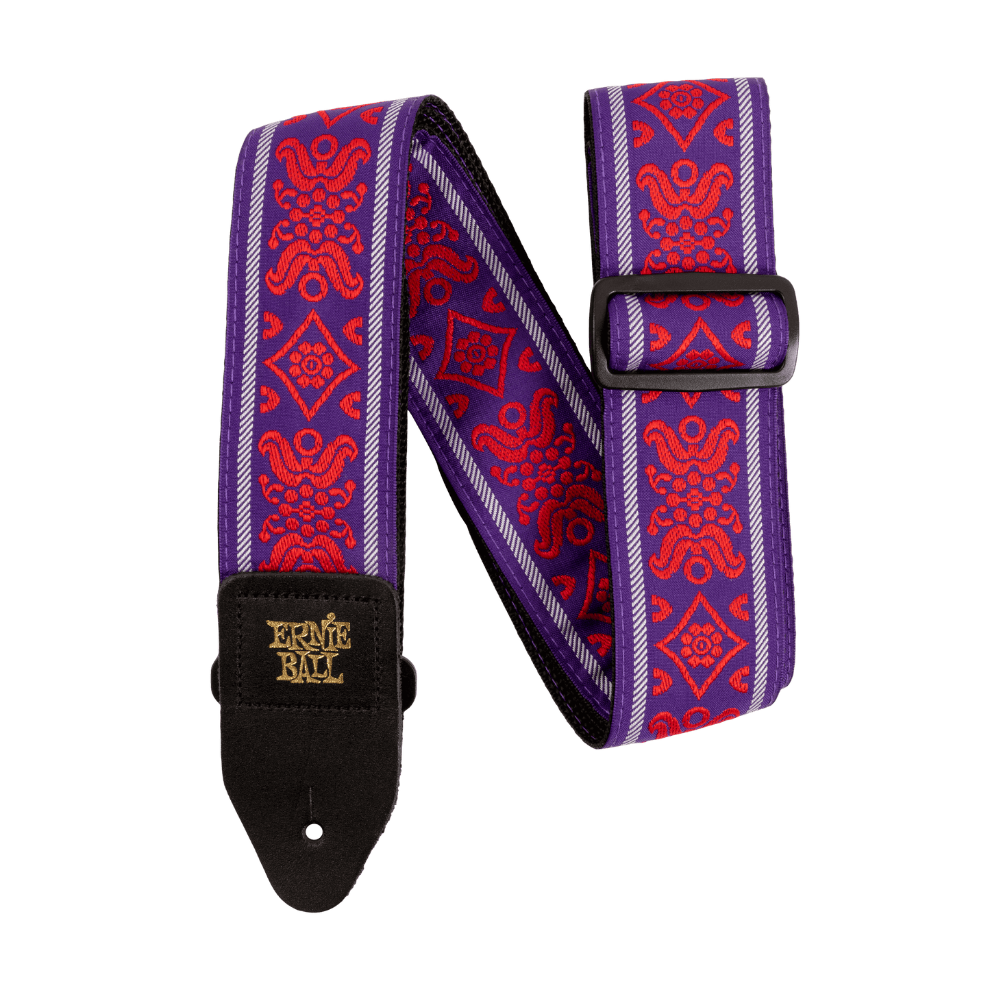 Ernie Ball P05330 Classic Jacquard Guitar Strap/Bass Strap - Royal Flush