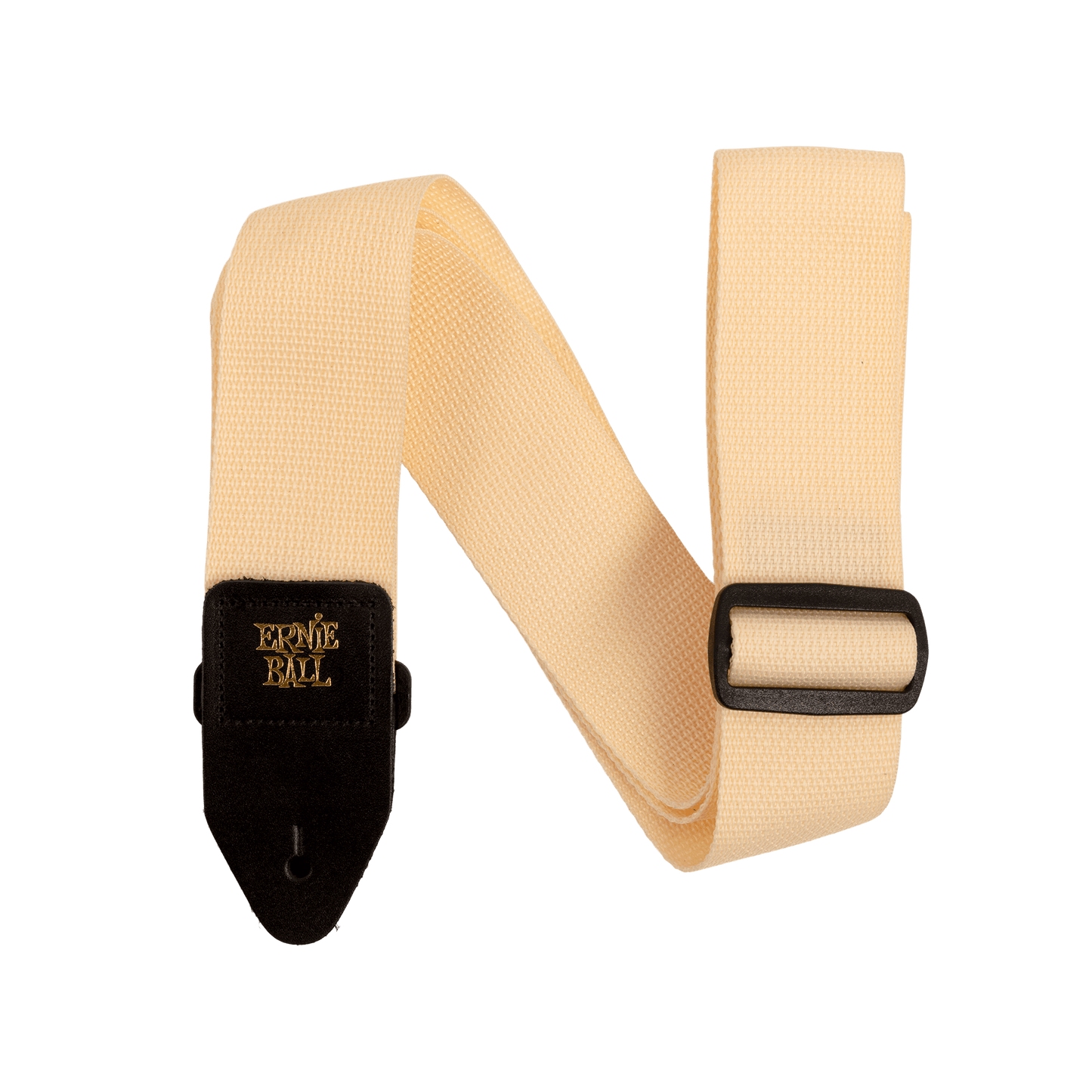 ERNIE BALL P05354 POLYPRO GUITAR STRAP/BASS STRAP - CREAM