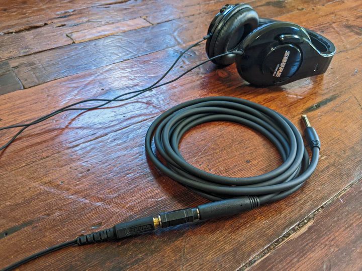 Pig Hog Solutions - 10ft Headphone Extension Cable, 1/4" - PHX14-10